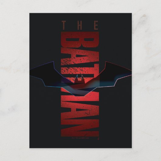 De Verticale Logo Batman Briefkaart (Voorkant)