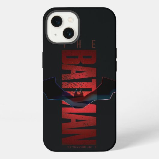 De Verticale Logo Batman iPhone Hoesje (Achterkant)