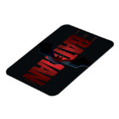 De Verticale Logo Batman Magneet (Linkerzijde)