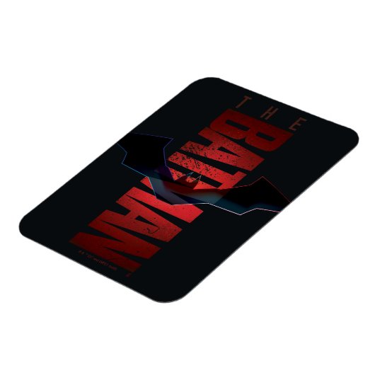 De Verticale Logo Batman Magneet (Linkerzijde)