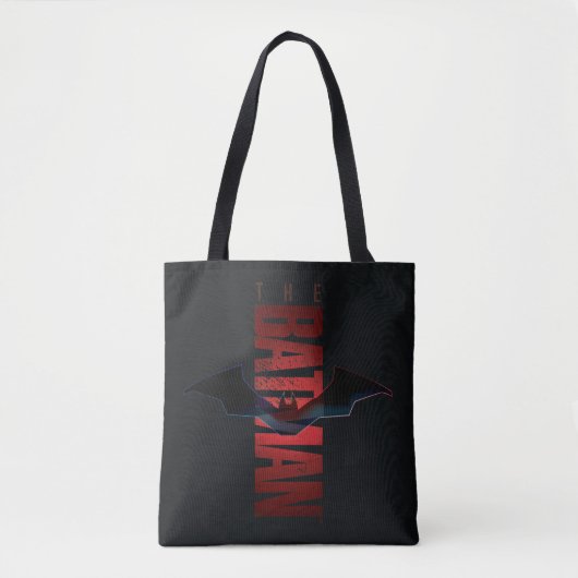 De Verticale Logo Batman Tote Bag (Voorkant)