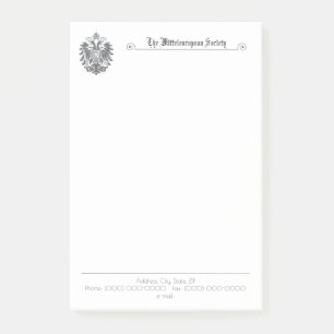 De verticale post-it-nota's van de Mitteleuropean  Post-it® Notes