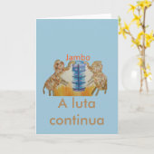 De Verticale Sjabloon van het wenskaart (Gele Bloem)