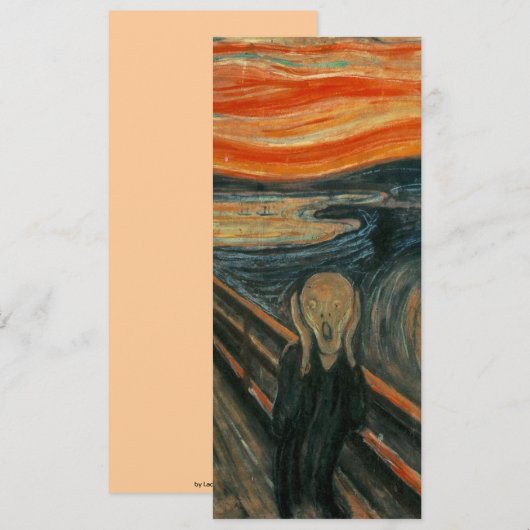 De vertoning van Edvard Munch (Voorkant / Achterkant)