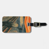 De vertoning van Edvard Munch Bagagelabel (Voorkant horizontaal)