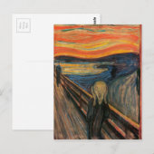 De vertoning van Edvard Munch Briefkaart (Voorkant / Achterkant)