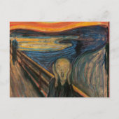 De vertoning van Edvard Munch Briefkaart (Voorkant)