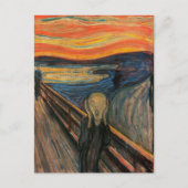 De vertoning van Edvard Munch Briefkaarten (Voorkant)