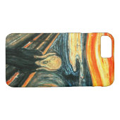 De vertoning van Edvard Munch Case-Mate iPhone Case (Achterkant (Horizontaal))