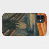 De vertoning van Edvard Munch Case-Mate iPhone Case (Achterkant (horizontaal))