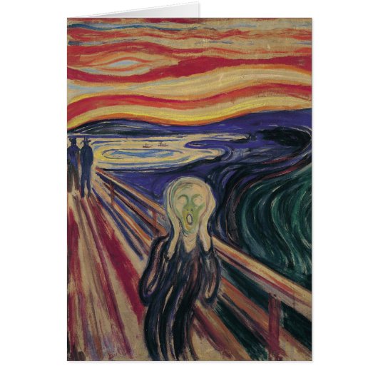 De vertoning van Edvard Munch,  expressionisme (Voorkant)