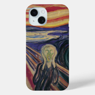 De vertoning van Edvard Munch, expressionisme iPhone 15 Case