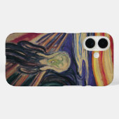 De vertoning van Edvard Munch, expressionisme Case-Mate iPhone Case (Achterkant (horizontaal))