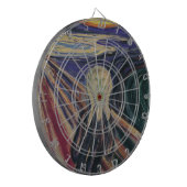 De vertoning van Edvard Munch,  expressionisme Dartbord (Voorkant Links)