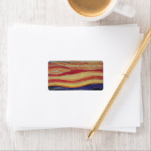 De vertoning van Edvard Munch, expressionisme Etiket (Insitu)