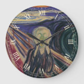 De vertoning van Edvard Munch,  expressionisme Grote Klok (Voorkant)