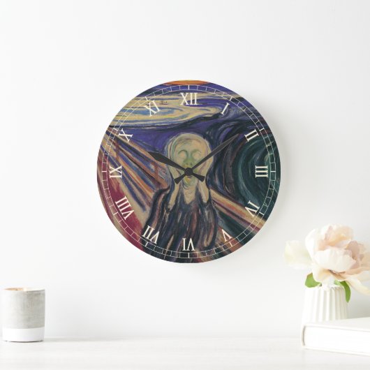 De vertoning van Edvard Munch, expressionisme Grote Klok (Huis)