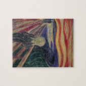De vertoning van Edvard Munch,  expressionisme Legpuzzel (Horizontaal)