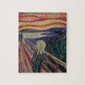 De vertoning van Edvard Munch,  expressionisme Legpuzzel (Verticaal)