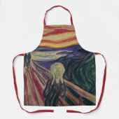 De vertoning van Edvard Munch, expressionisme Schort (Voorkant)