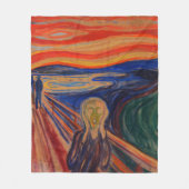 De vertoning van Edvard Munch Fleece Deken (Voorkant)