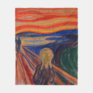 De vertoning van Edvard Munch Fleece Deken