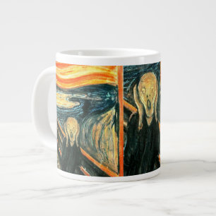 De vertoning van Edvard Munch Grote Koffiekop