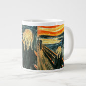 De vertoning van Edvard Munch Grote Koffiekop (Voorkant rechts)