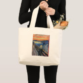 De vertoning van Edvard Munch Grote Tote Bag (Voorkant (product))