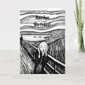 De vertoning van Edvard Munch Kaart (Voorkant)