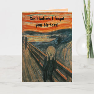 De vertoning van Edvard Munch Kaart