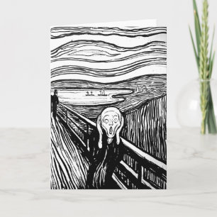 De vertoning van Edvard Munch Kaart