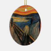 De vertoning van Edvard Munch Keramisch Ornament (Rechts)