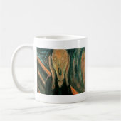 De vertoning van Edvard Munch Koffiemok (Links)