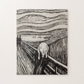 De vertoning van Edvard Munch Legpuzzel (Verticaal)