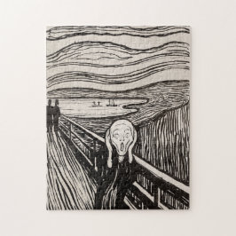 De vertoning van Edvard Munch Legpuzzel