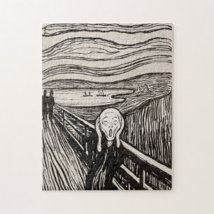 De vertoning van Edvard Munch Legpuzzel