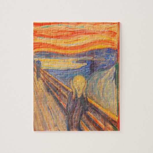De vertoning van Edvard Munch Legpuzzel (Verticaal)