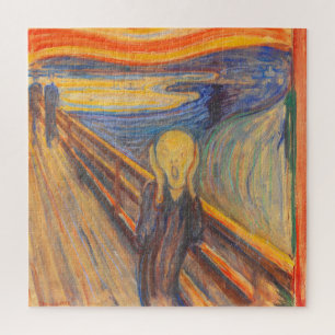 De vertoning van Edvard Munch Legpuzzel