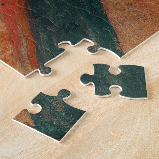 De vertoning van Edvard Munch Legpuzzel (Zijkant)