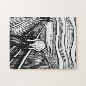De vertoning van Edvard Munch Legpuzzel (Horizontaal)