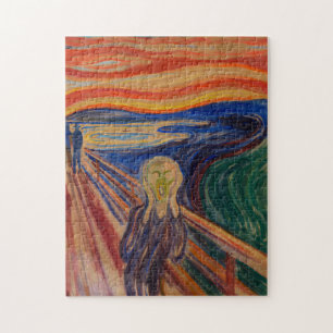 De vertoning van Edvard Munch Legpuzzel