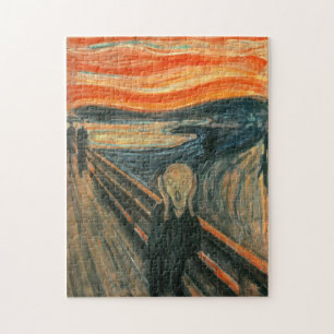 De vertoning van Edvard Munch Legpuzzel