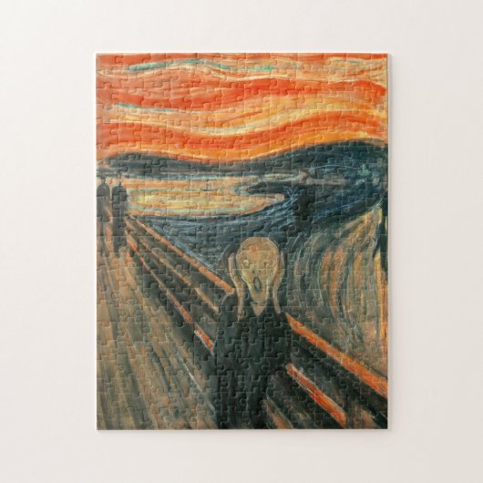 De vertoning van Edvard Munch Legpuzzel (Verticaal)