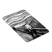De vertoning van Edvard Munch Magneet (Rechterzijde)