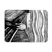 De vertoning van Edvard Munch Magneet (Horizontaal)