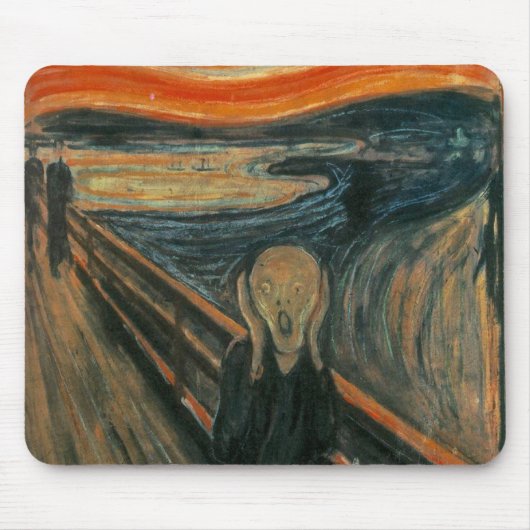 De vertoning van Edvard Munch Muismat (Voorkant)