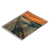 De vertoning van Edvard Munch Notitieboek (Linkerzijde)