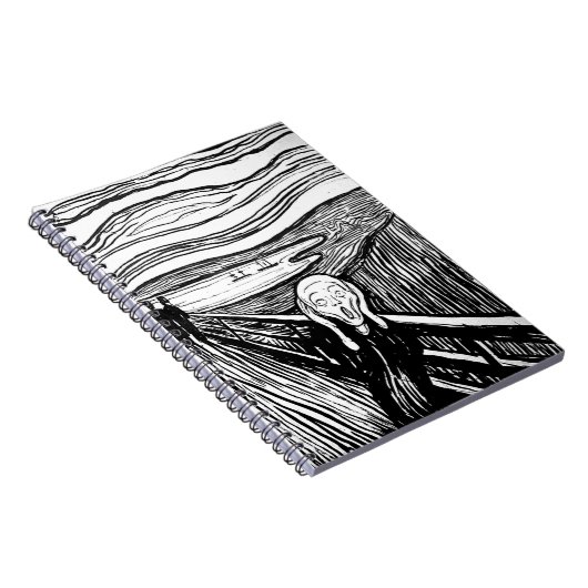 De vertoning van Edvard Munch Notitieboek (Rechterzijde)