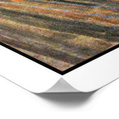 "De vertoning" van Edvard Munch Poster (Hoek)